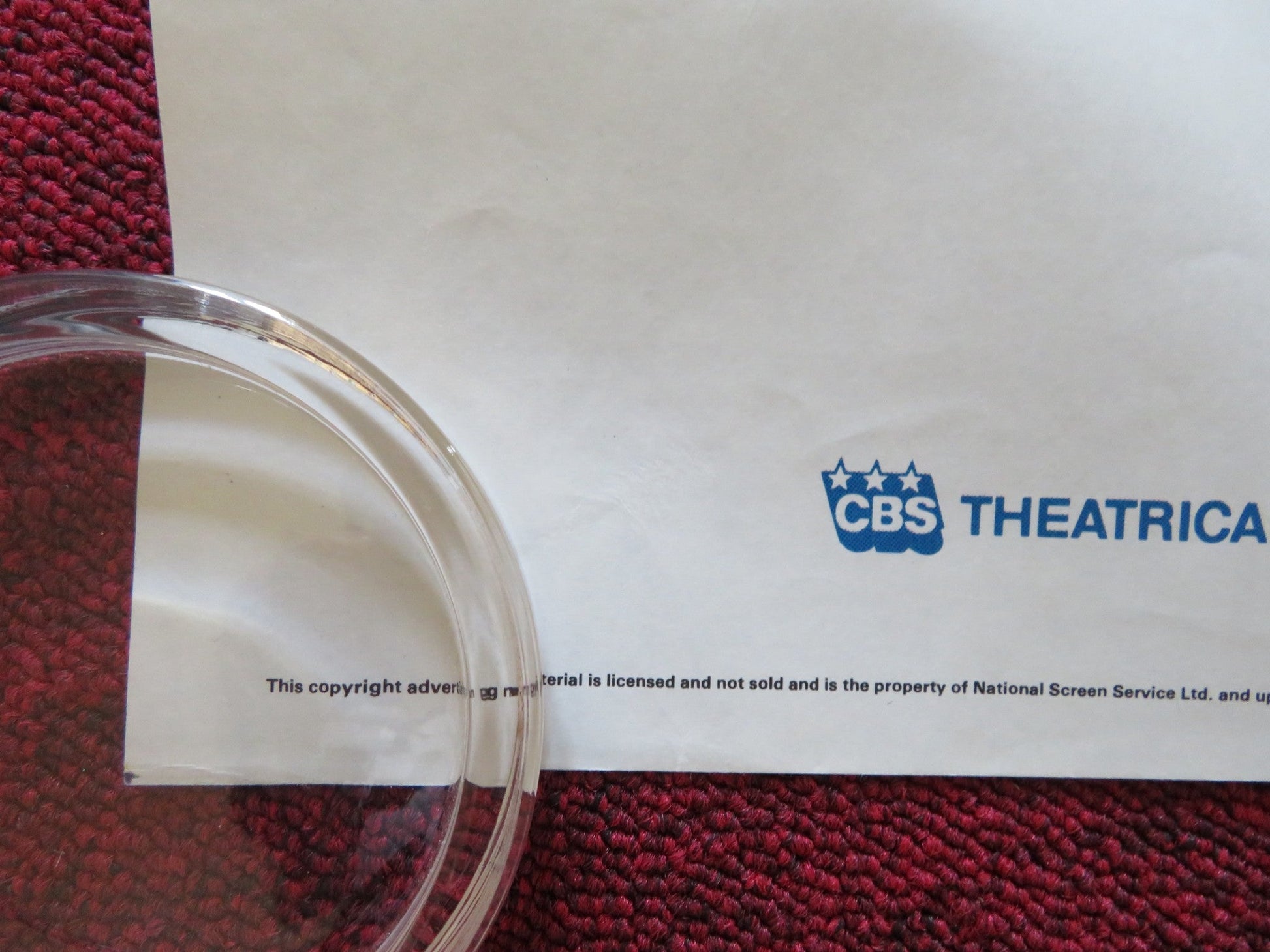 TABLE FOR FIVE UK QUAD ROLLED POSTER JON VOIGT RICHARD CRENNA 1983 Rendezvous Cinema Movie posters