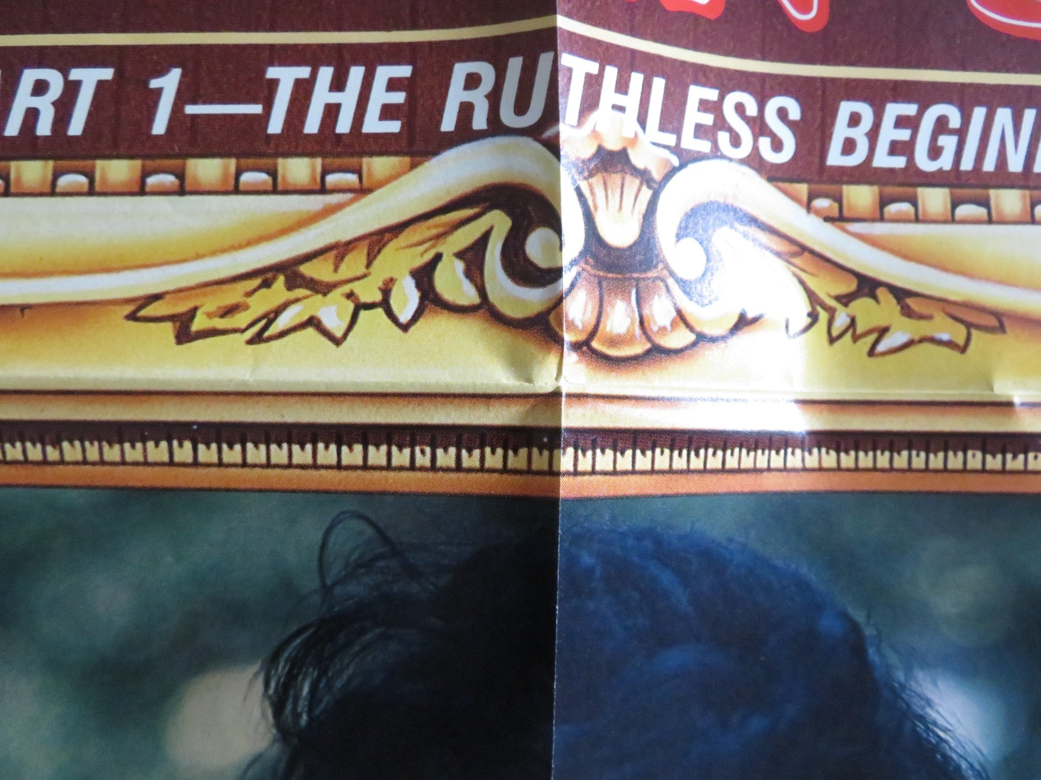 taboo1 タブー1希少ポスター We are here poster A1 TABOO AMERICAN-STYLE 1 THE RUTHLESS BEGINNING FOLDED US ONE SHEET