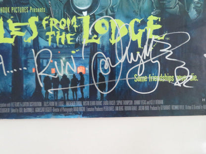 TALES FROM THE LODGE SIGNED ROLLED POSTER JOHNNY VEGAS MACKENZIE CROOK 2019 Movie posters