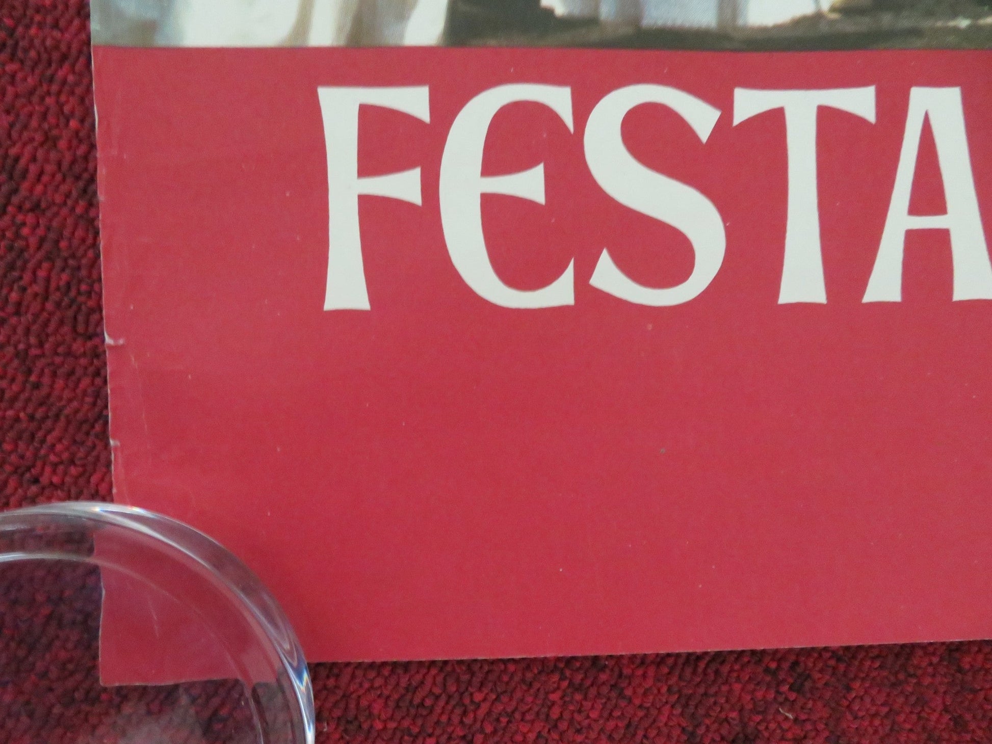 TAMAR - PORTUGAL - FESTIVAL OF THE TRAYS PORTUGAL POSTER ROLLED TRAVEL POSTER 60s Movie posters