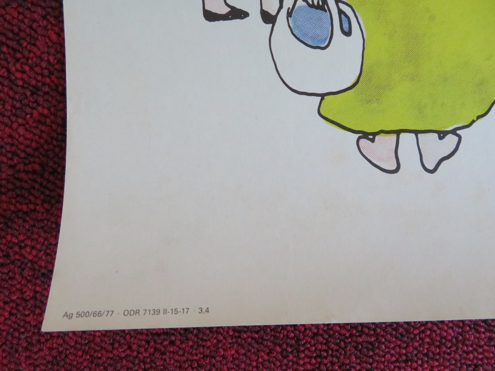 TAMBARI GERMAN POSTER ROLLED ERWIN GESCHONNECK KURT BOWE 1977 Rendezvous Cinema Movie posters