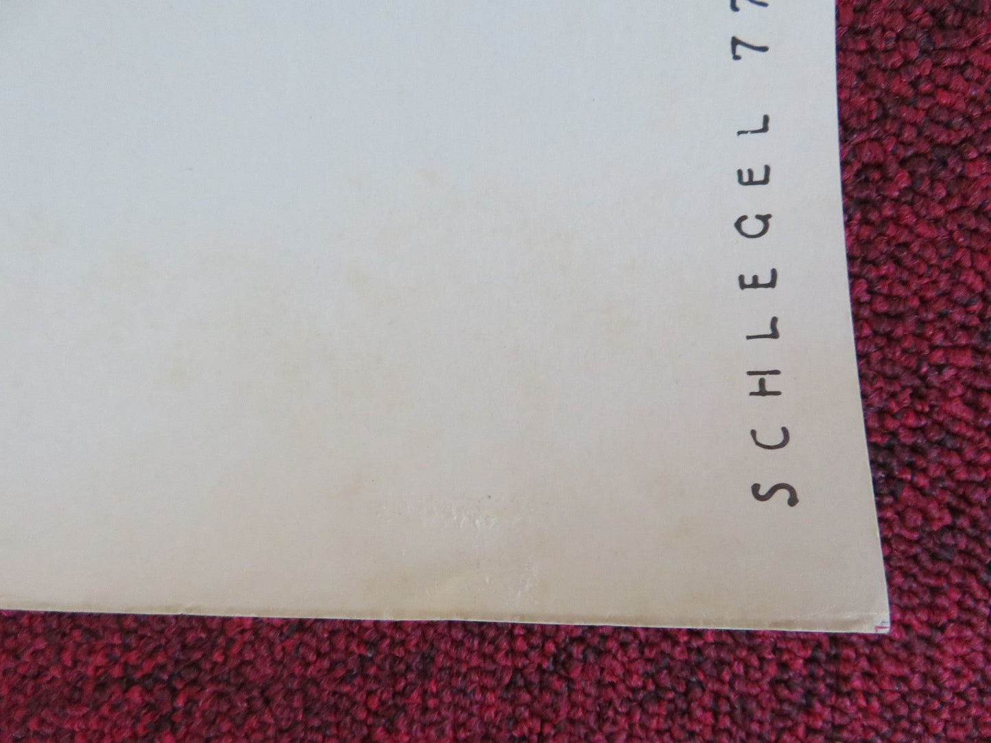 TAMBARI GERMAN POSTER ROLLED ERWIN GESCHONNECK KURT BOWE 1977 Rendezvous Cinema Movie posters