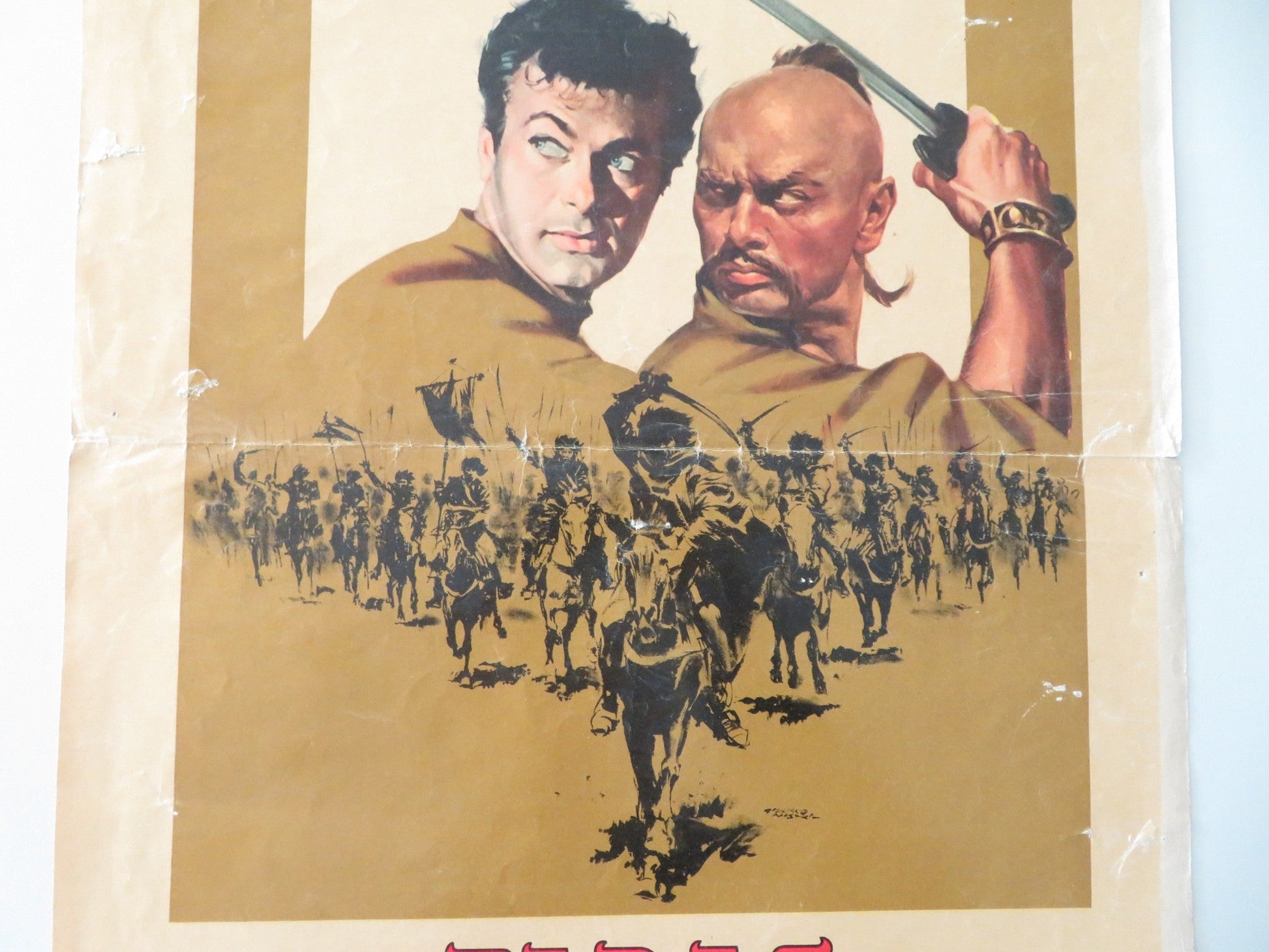 TARAS BULBA ITALIAN LOCANDINA POSTER TONY CURTIS YUL BRYNNER 1962 Movie posters