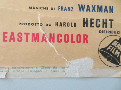 TARAS BULBA ITALIAN LOCANDINA POSTER TONY CURTIS YUL BRYNNER 1962 Movie posters