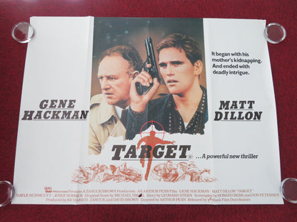 Target UK Quad Rolled Poster Gene Jackman Matt Dillon 1985 Movie posters