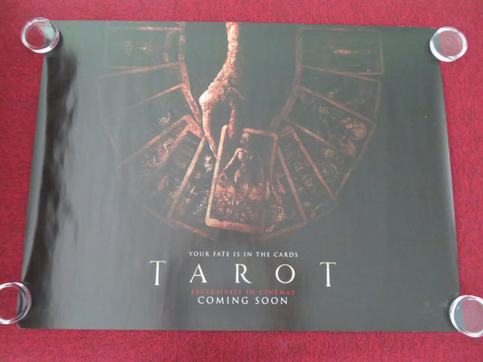 Tarot UK Quad Rolled Poster Harriet Slater Adain Bradley Jacob Batalon 2024 Movie posters