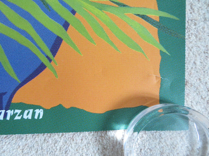 TARZAN - DOUBLE IMAGE - A DOOR PANEL POSTER ROLLED DISNEY GLENN CLOSE 1999 Rendezvous Cinema Movie posters