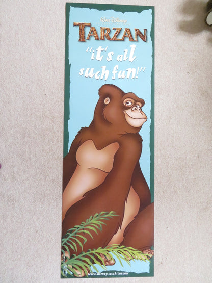 TARZAN - DOUBLE IMAGE - B DOOR PANEL POSTER ROLLED DISNEY GLENN CLOSE 1999 Rendezvous Cinema Movie posters