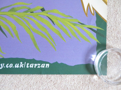 TARZAN - DOUBLE IMAGE - B DOOR PANEL POSTER ROLLED DISNEY GLENN CLOSE 1999 Rendezvous Cinema Movie posters