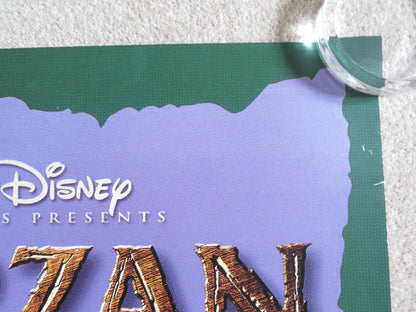 TARZAN - DOUBLE IMAGE - B DOOR PANEL POSTER ROLLED DISNEY GLENN CLOSE 1999 Rendezvous Cinema Movie posters
