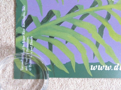 TARZAN - DOUBLE IMAGE - B DOOR PANEL POSTER ROLLED DISNEY GLENN CLOSE 1999 Rendezvous Cinema Movie posters