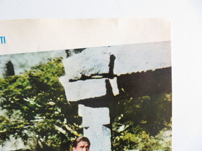 TARZAN GOES TO INDIA - B ITALIAN FOTOBUSTA POSTER JOCK MAHONEY LEO GORDON 1962 Rendezvous Cinema Movie posters