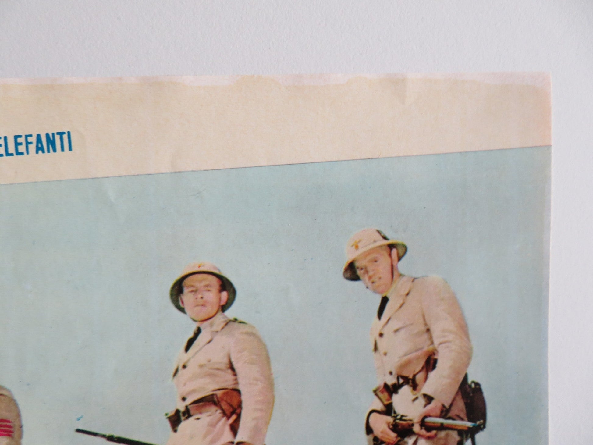 TARZAN GOES TO INDIA - F ITALIAN FOTOBUSTA POSTER JOCK MAHONEY LEO GORDON 1962 Rendezvous Cinema Movie posters