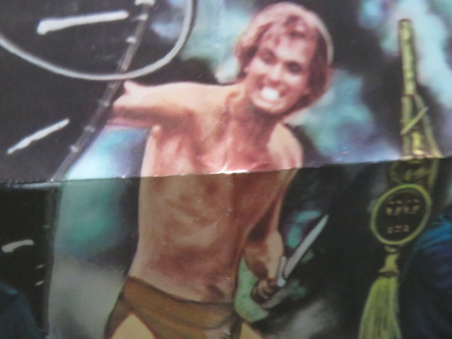 TARZAN'S DEADLY SILENCE FOLDED US ONE SHEET POSTER RON ELY JOCK MAHONEY 1970 Movie posters