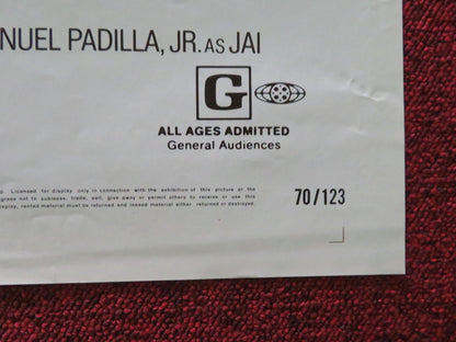 TARZAN'S DEADLY SILENCE FOLDED US ONE SHEET POSTER RON ELY JOCK MAHONEY 1970 Movie posters