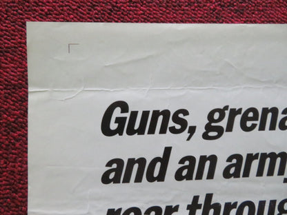 TARZAN'S DEADLY SILENCE FOLDED US ONE SHEET POSTER RON ELY JOCK MAHONEY 1970 Movie posters