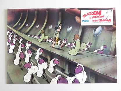 TARZOON SHAME OF THE JUNGLE - C ITALIAN FOTOBUSTA POSTER BERNARD DHERAN 1975 Rendezvous Cinema Movie posters