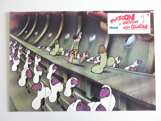 TARZOON SHAME OF THE JUNGLE - C ITALIAN FOTOBUSTA POSTER BERNARD DHERAN 1975 Rendezvous Cinema Movie posters