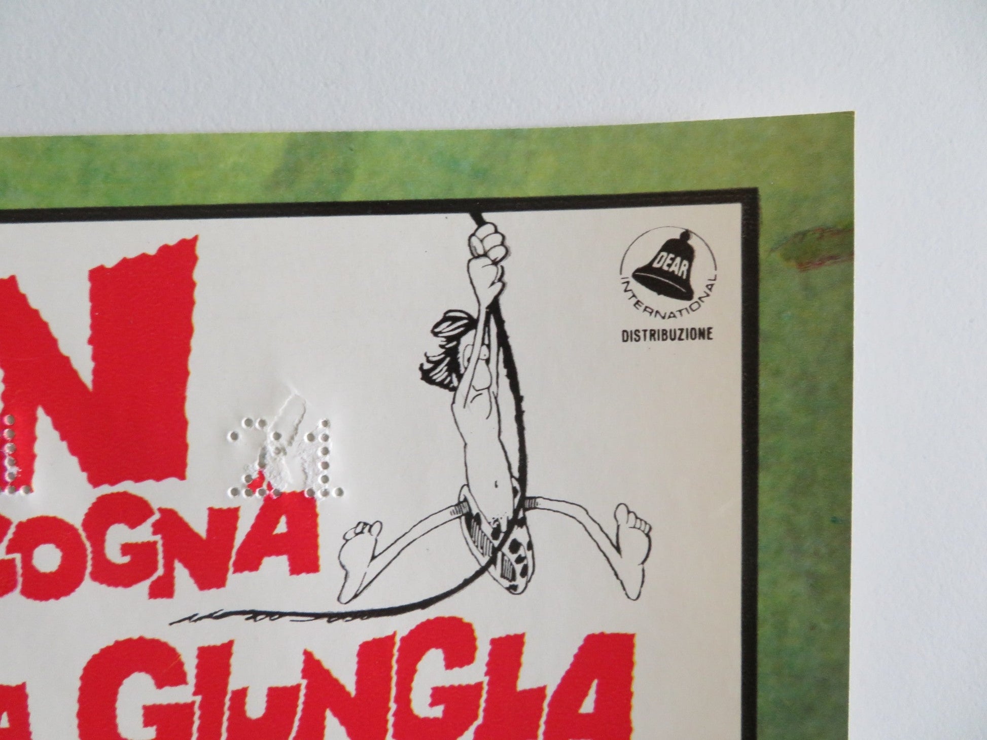 TARZOON SHAME OF THE JUNGLE - G ITALIAN FOTOBUSTA POSTER BERNARD DHERAN 1975 Rendezvous Cinema Movie posters