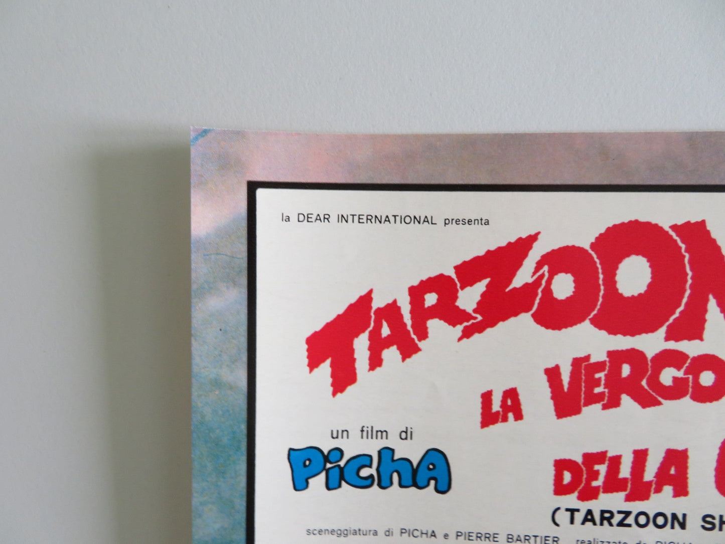 TARZOON SHAME OF THE JUNGLE - J ITALIAN FOTOBUSTA POSTER BERNARD DHERAN 1975 Rendezvous Cinema Movie posters