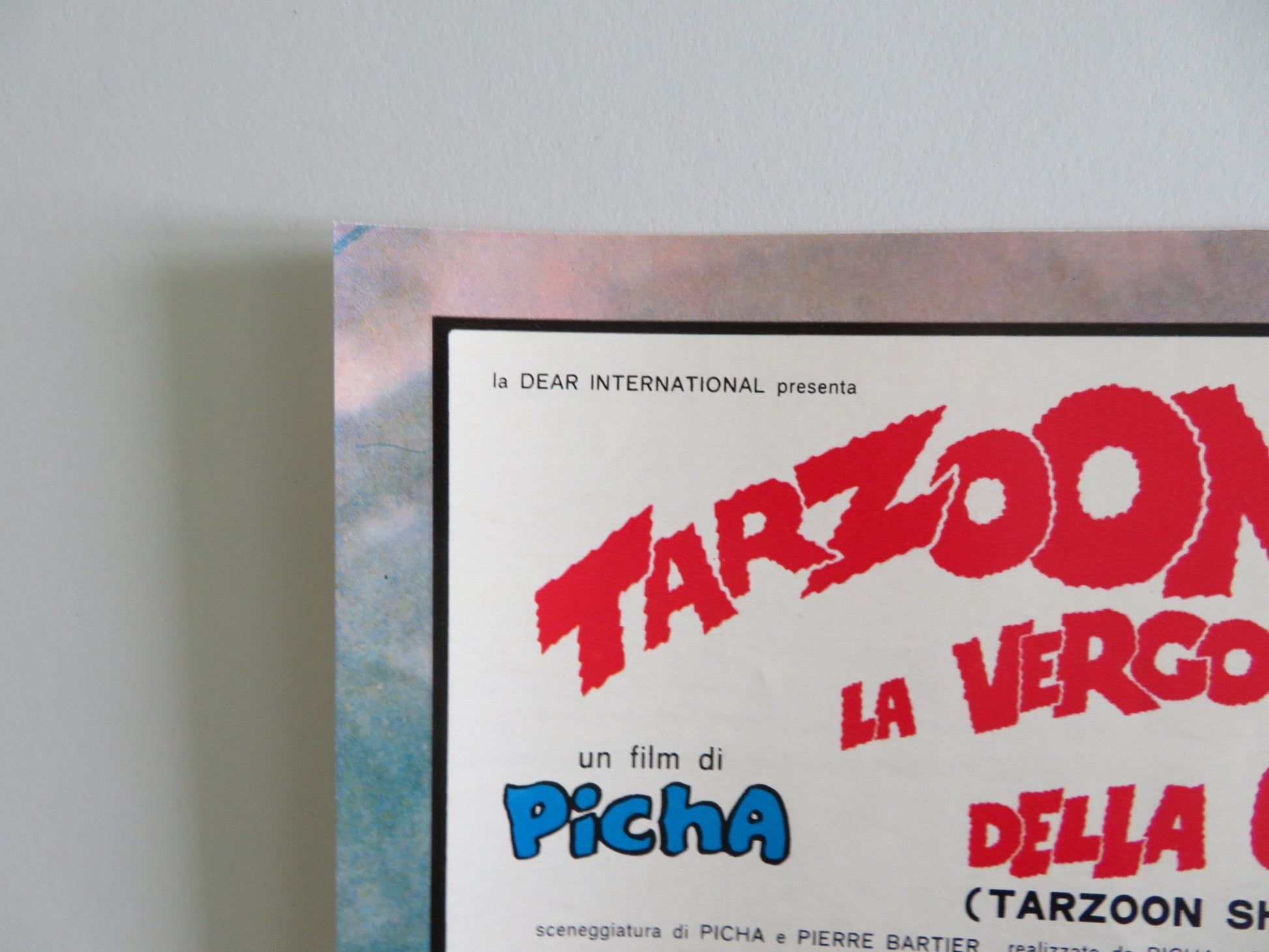 TARZOON SHAME OF THE JUNGLE - J ITALIAN FOTOBUSTA POSTER BERNARD DHERAN 1975 Rendezvous Cinema Movie posters