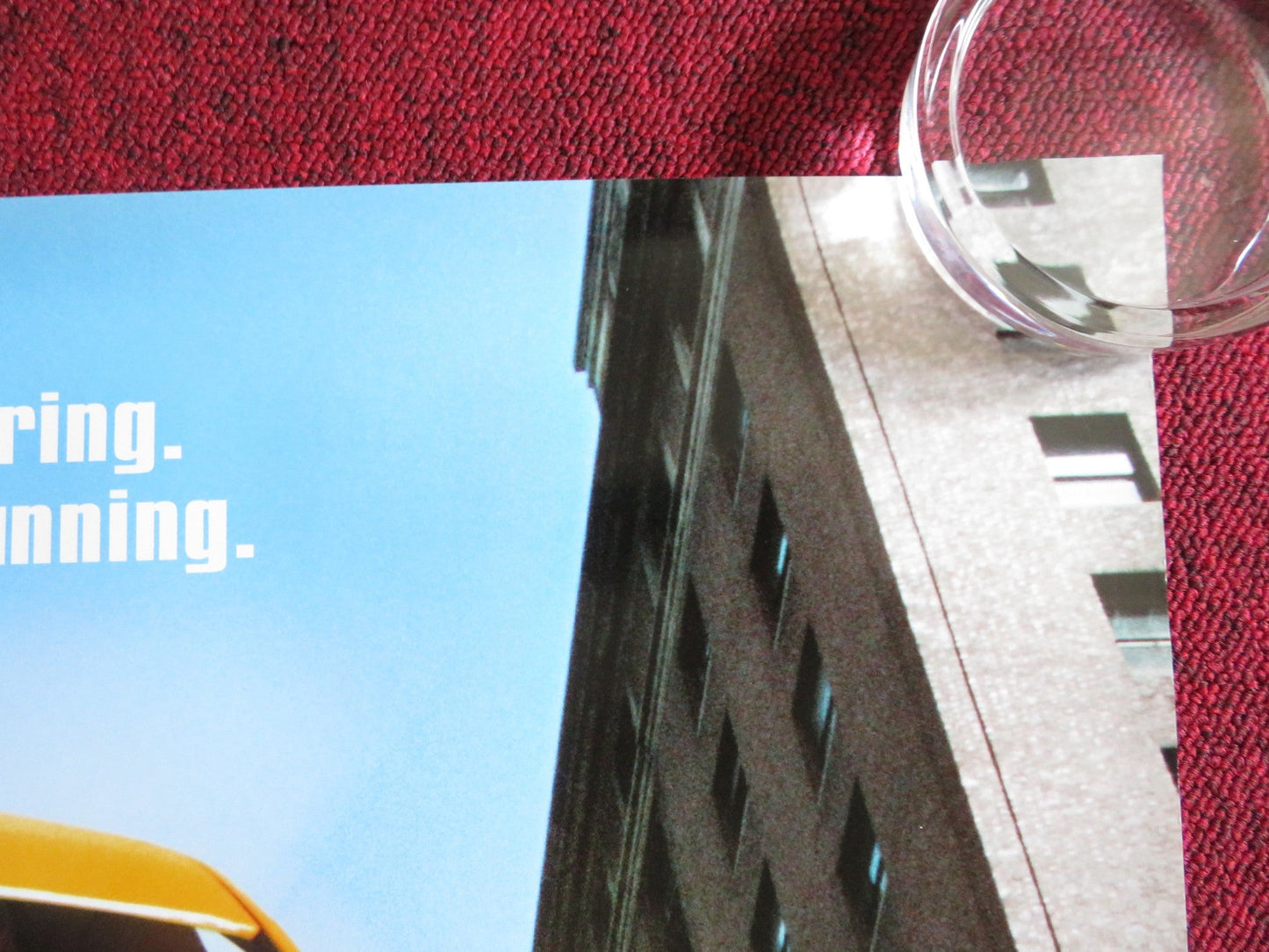 TAXI - B US ONE SHEET ROLLED POSTER QUEEN LATIFAH JIMMY FALLON 2004 Rendezvous Cinema Movie posters