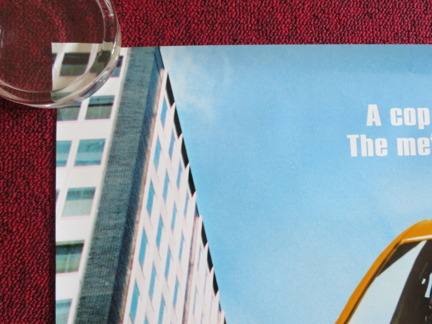 TAXI - B US ONE SHEET ROLLED POSTER QUEEN LATIFAH JIMMY FALLON 2004 Rendezvous Cinema Movie posters