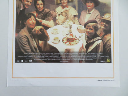 Tea With Mussolini Italian Locandina Poster Cher Judi Dench 1999 Movie posters