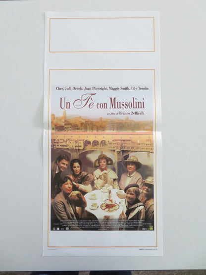 Tea With Mussolini Italian Locandina Poster Cher Judi Dench 1999 Movie posters