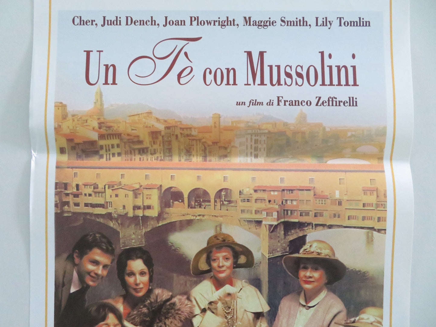 Tea With Mussolini Italian Locandina Poster Cher Judi Dench 1999 Movie posters