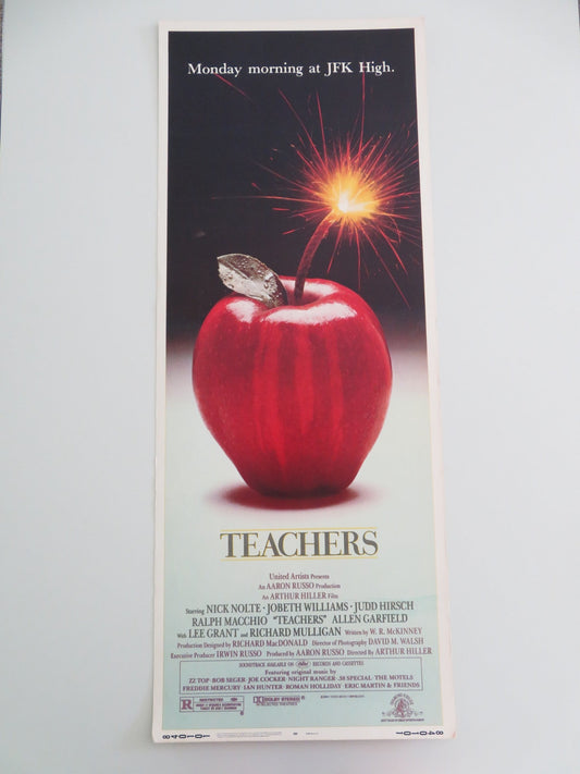TEACHERS US INSERT POSTER NICK NOLTE JOBETH WILLIAMS 1984 Movie posters