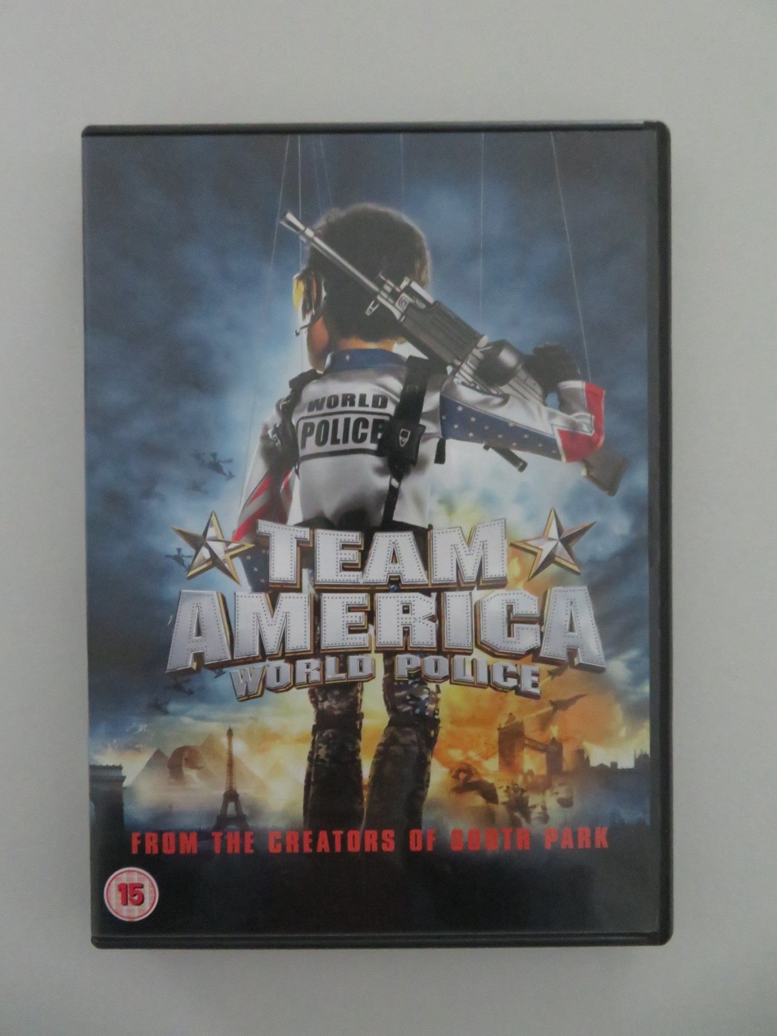 TEAM AMERICA: WORLD POLICE (DVD) TREY PARKER MATT STONE 2004 REGION 2 Movie posters