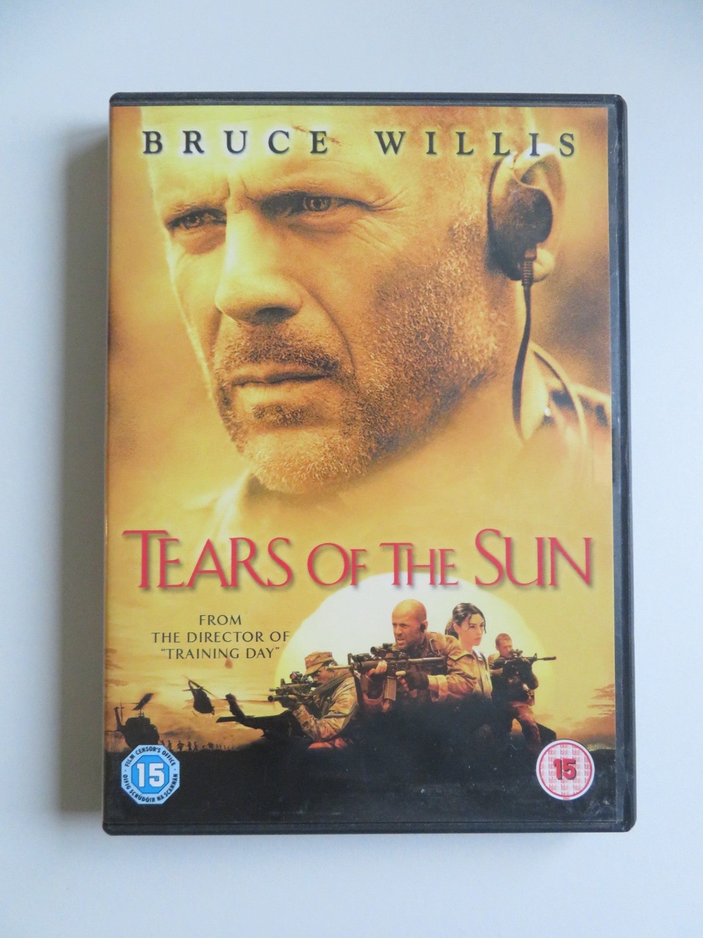 TEARS OF THE SUN - B (DVD) BRUCE WILLIS MONICA BELLUCCI 2003 REGION 2 Movie posters