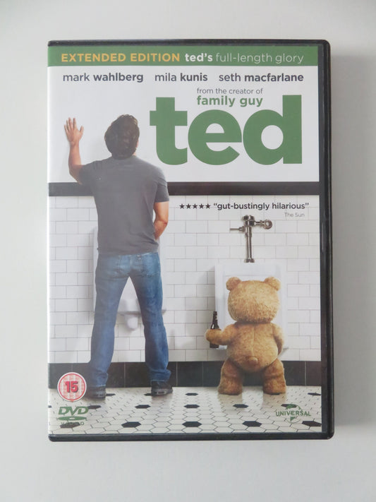 Ted (DVD) Mark Wahlberg Mila Kunis Seth MacFarlane 2012 Region 2, 4 Movie posters