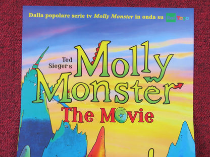 TED SIEGER'S MOLLY MONSTER ITALIAN LOCANDINA POSTER SOPHIE ROIS JUDY WINTER 2016 Rendezvous Cinema Movie posters