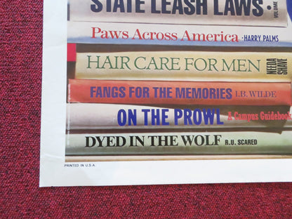 TEEN WOLF TOO FOLDED US ONE SHEET POSTER JASON BATEMAN KIM DARBY 1987 Rendezvous Cinema Movie posters