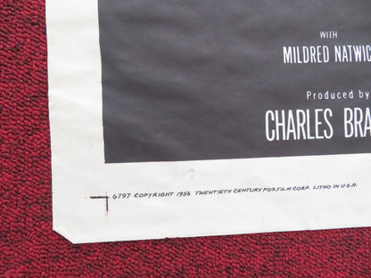 Teenage Rebel Folded US One Sheet Poster Ginger Rogers Michael Rennie 1956 Movie posters
