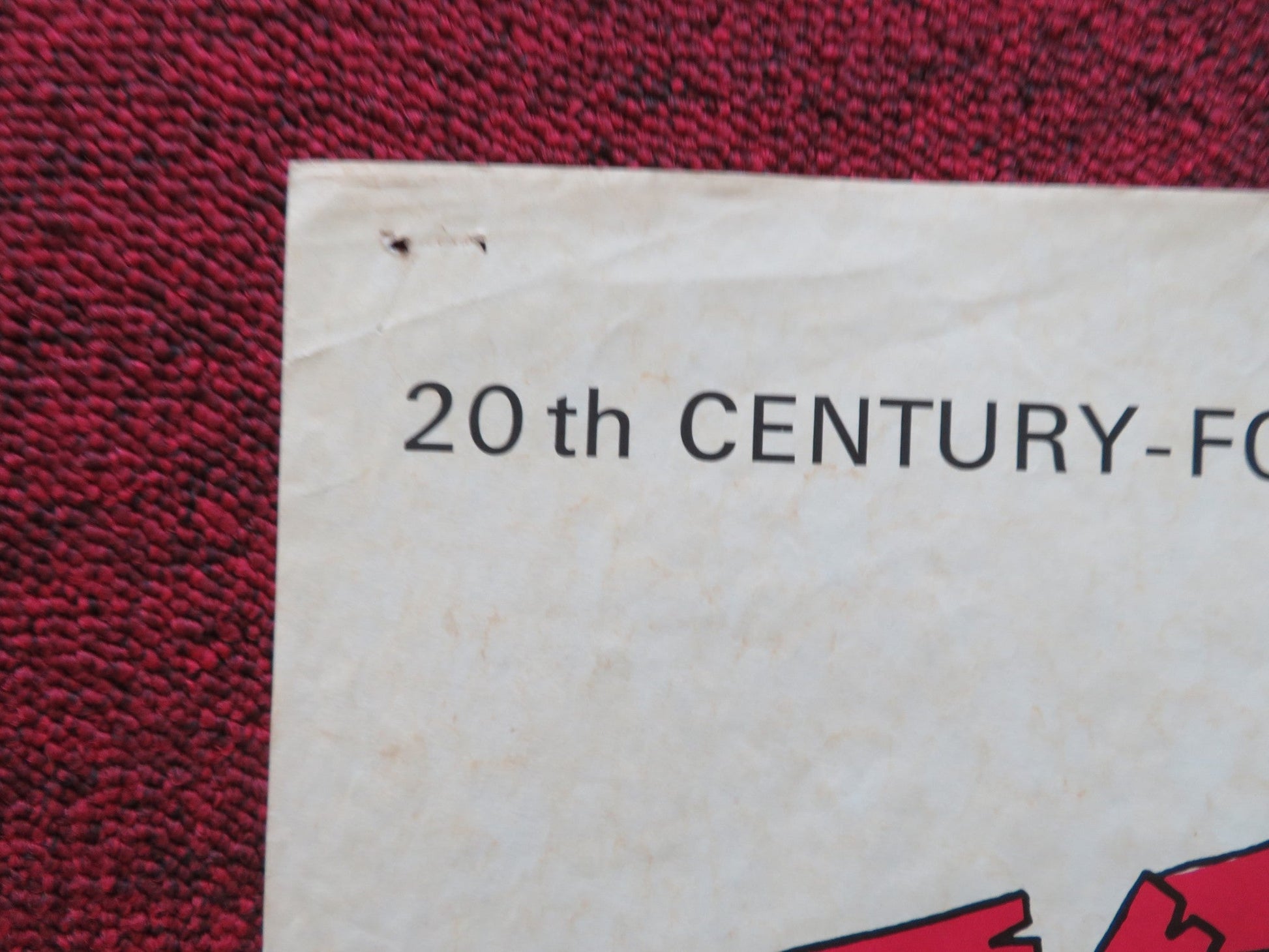 TEGNEFILM FESTIVAL DANISH POSTER ROLLED 1970s Rendezvous Cinema Movie posters