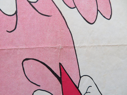 TEGNEFILM FESTIVAL DANISH POSTER ROLLED 1970s Rendezvous Cinema Movie posters