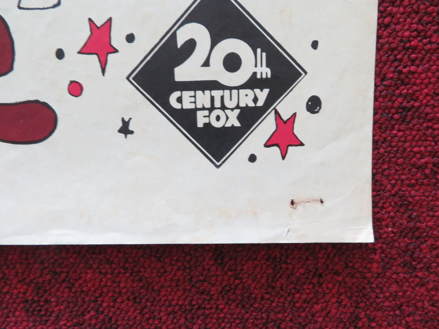 TEGNEFILM FESTIVAL DANISH POSTER ROLLED 1970s Rendezvous Cinema Movie posters