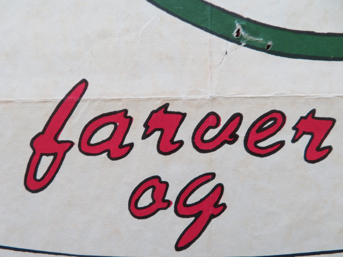 TEGNEFILM FESTIVAL DANISH POSTER ROLLED 1970s Rendezvous Cinema Movie posters