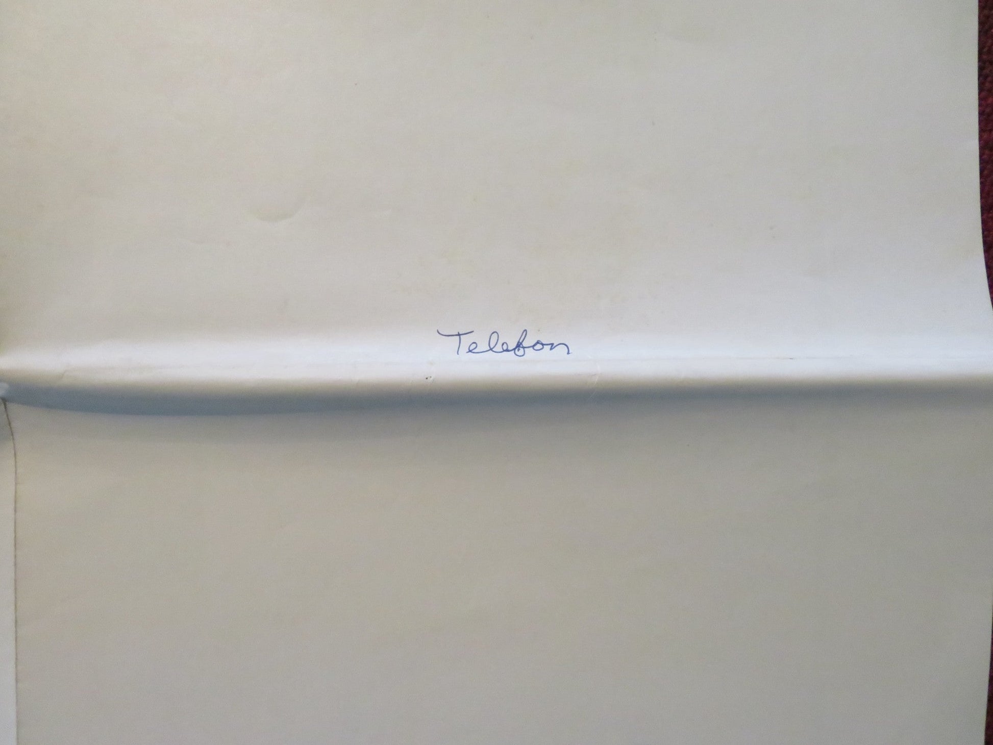 TELEFON FOLDED US ONE SHEET POSTER CHARLES BRONSON LEE REMICK 1977 Rendezvous Cinema Movie posters