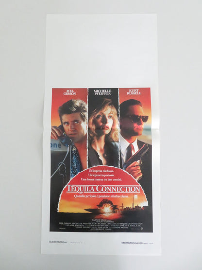 TEQUILA CONNECTION ITALIAN LOCANDINA POSTER MEL GIBSON MICHELLE PFEIFFER 1988 Movie posters