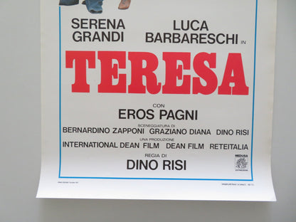 TERESA ITALIAN LOCANDINA POSTER SERENA GRANDI EROS PAGNI 1987 Movie posters
