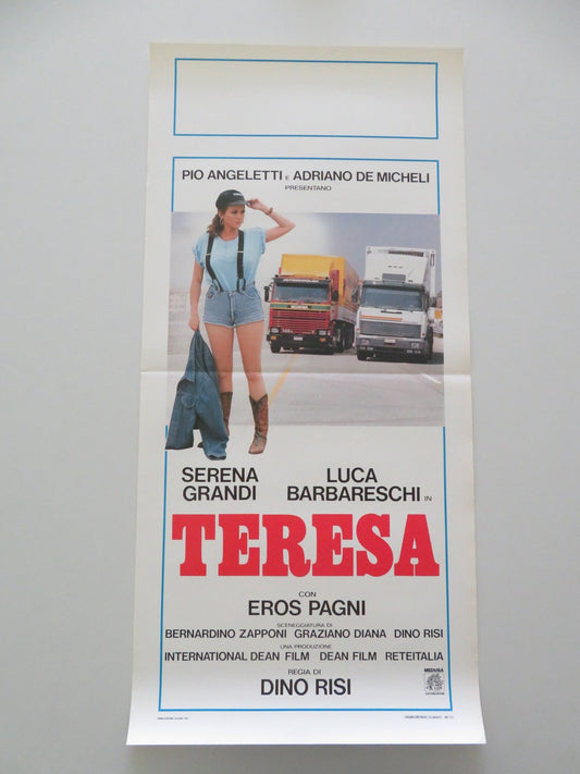 TERESA ITALIAN LOCANDINA POSTER SERENA GRANDI EROS PAGNI 1987 Movie posters