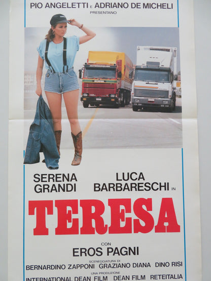 TERESA ITALIAN LOCANDINA POSTER SERENA GRANDI EROS PAGNI 1987 Movie posters