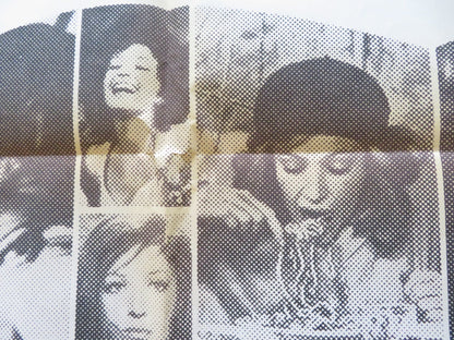 TERESA THE THIEF FOLDED US ONE SHEET POSTER MONICA VITTI S. SATTA FLORES 1973 Rendezvous Cinema Movie posters