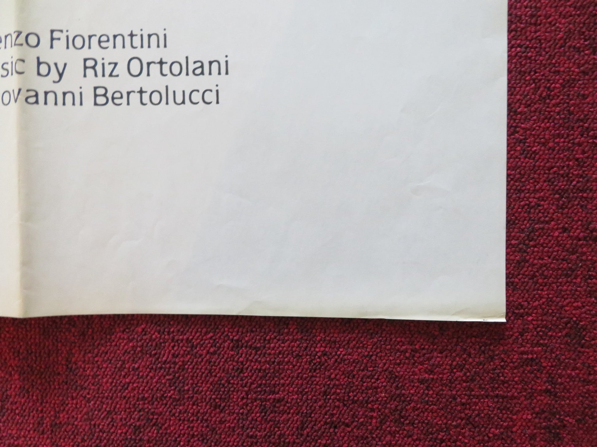 TERESA THE THIEF FOLDED US ONE SHEET POSTER MONICA VITTI S. SATTA FLORES 1973 Rendezvous Cinema Movie posters