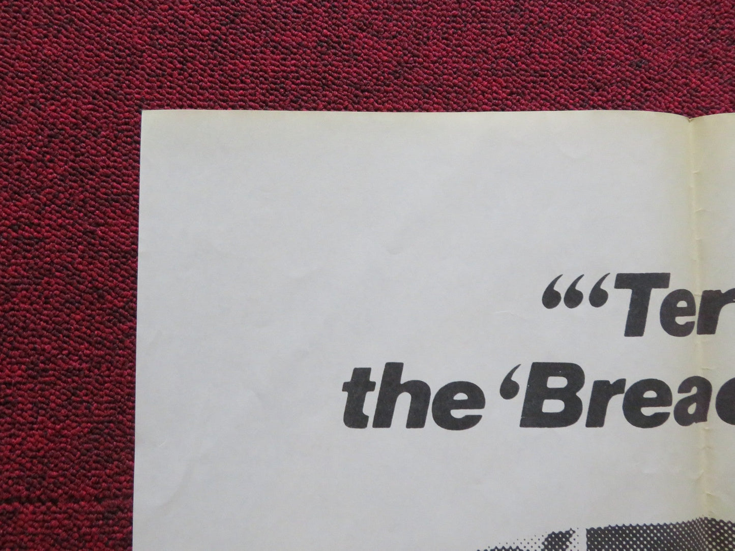 TERESA THE THIEF FOLDED US ONE SHEET POSTER MONICA VITTI S. SATTA FLORES 1973 Rendezvous Cinema Movie posters