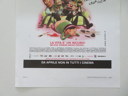 Terkel In Trouble ITALIAN LOCANDINA POSTER Anders Matthesen Bill Bailey 2004 Movie posters